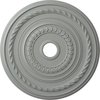 Ekena Millwork Cole Ceiling Medallion (Fits Canopies up to 9 1/8"), 25 3/8"OD x 3 3/8"ID x 1 3/8"P CM25CO